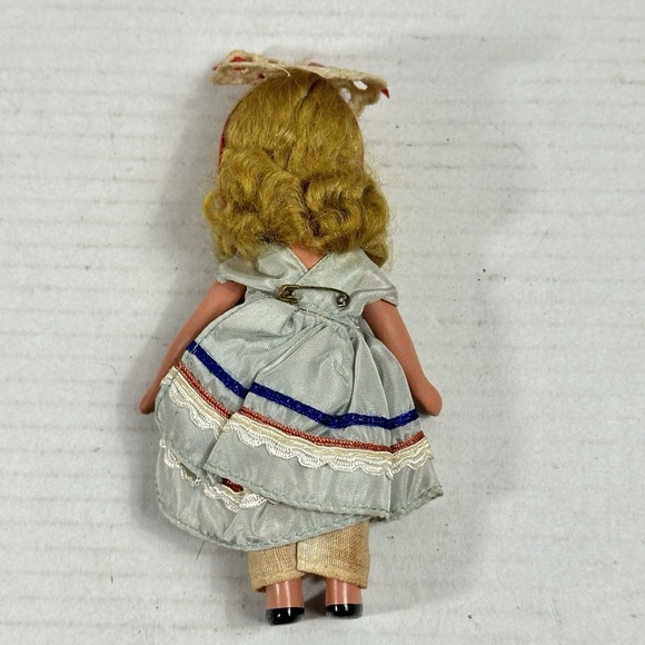 VTG Nancy Ann Storybook Dolls Lot of 3 Bisque Porcelain 5 Inch Original Outfits - Picture 10 of 11